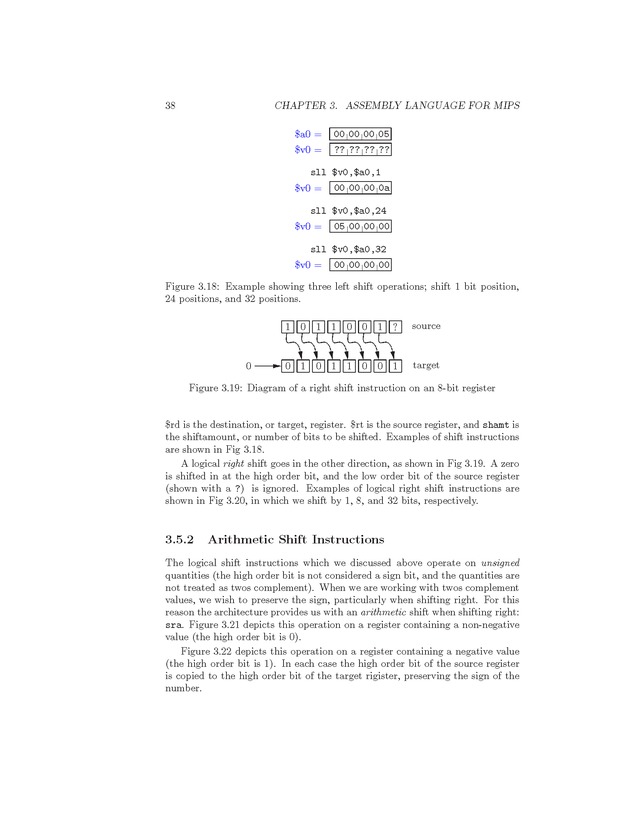 Computer Organization with MIPS - Page 38